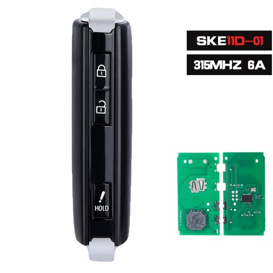 2019-2023 Mazda 3 Hatchback / 3-Button Smart Key / PN: BCYN-67-5RY / WAZSKE11D01 (Aftermarket)